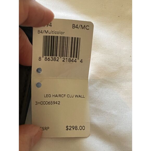 $298 Coach Envelope Wallet Clutch Ocelot Haircalf Black Cheetah Animal 47994 NWT - Picture 11 of 13